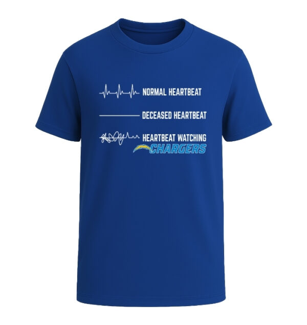 Heartbeat watching Los Angeles Chargers