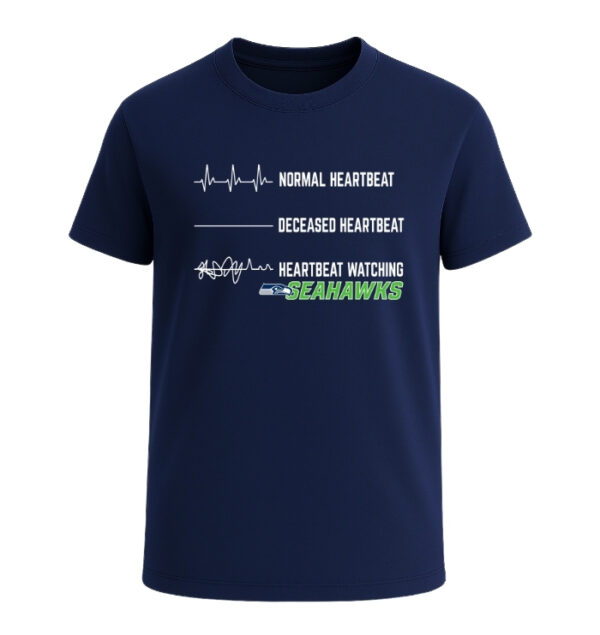 Heartbeat watching Seattle Seahawks