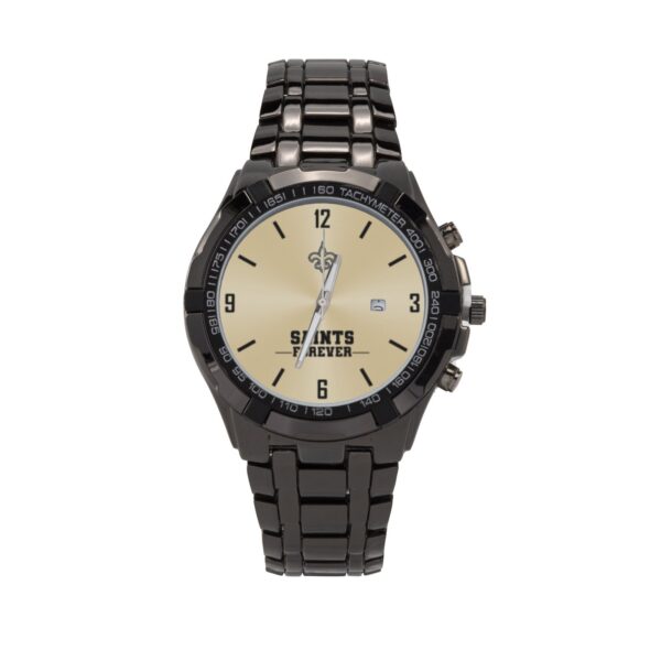 New Orleans Saints Forever Black Watch with Box