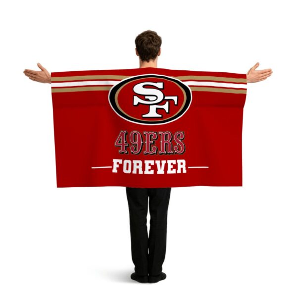 San Francisco 49ers Forever Sports Flag Sleeve Cape