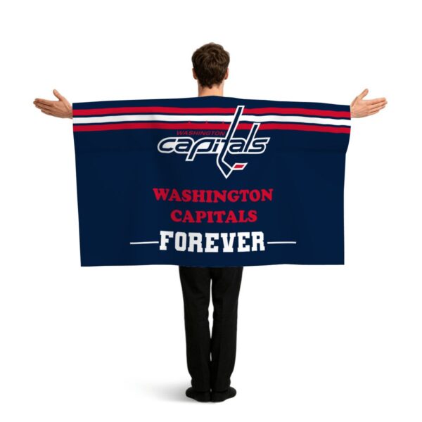 Washington Capitals Forever Sports Flag Sleeve Cape
