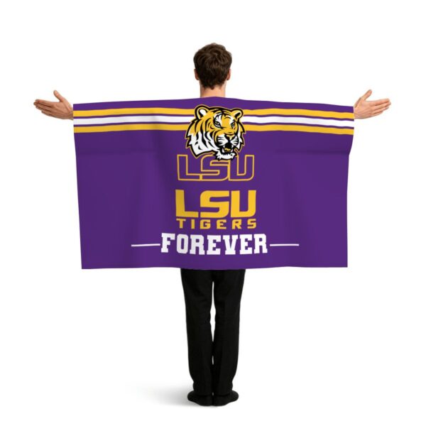 LSU Tigers Forever Sports Flag Sleeve Cape