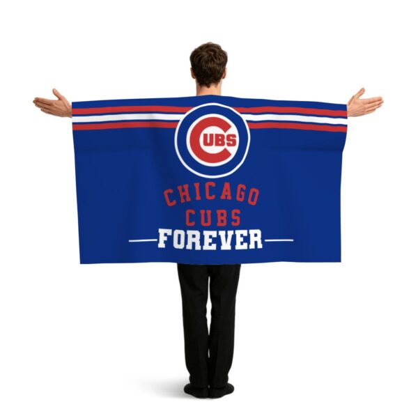 Chicago Cubs Forever Sports Flag Sleeve Cape