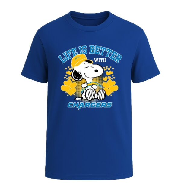 Life is better with Los Angeles Chargers