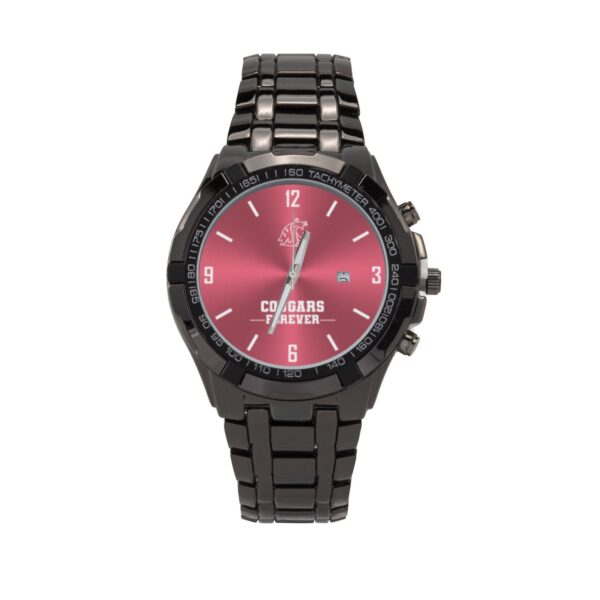 Washington State Cougars Forever Black Watch with Box