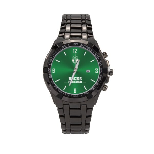 Milwaukee Bucks Forever Black Watch with Box