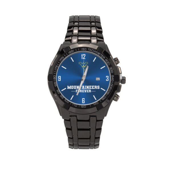 West Virginia Mountaineers Forever Black Watch with Box