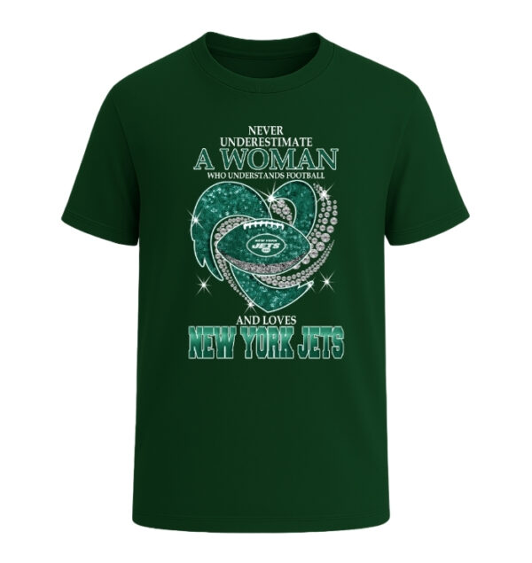 Never Underestimate A Woman Who Understands Football And Loves New York Jets