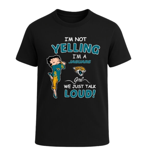 Jacksonville Jaguars girl, We Just Talk Loud!