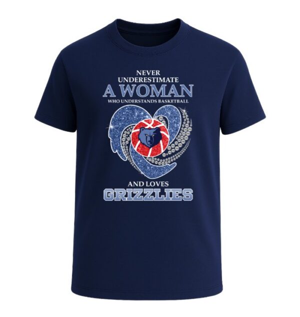 Never Underestimate A Woman Who Understands Basketball And Loves Memphis Grizzlies