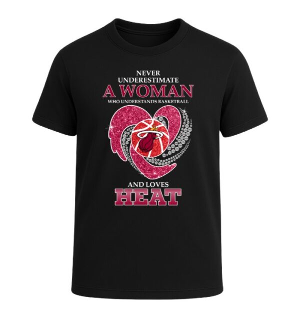 Never Underestimate A Woman Who Understands Basketball And Loves Miami Heat
