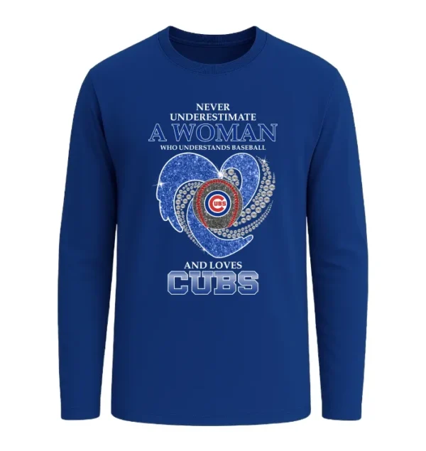 Chicago Cubs Unisex Long Sleeve T-shirt