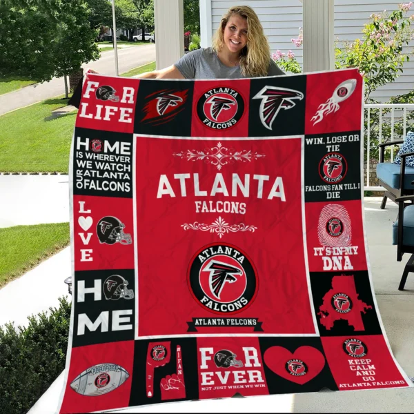 Atlanta Falcons Pride Quilt Blanket