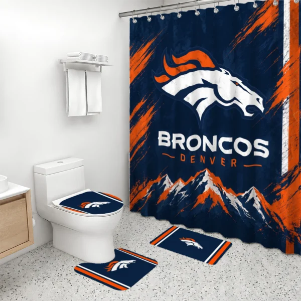 Denver Broncos Bathroom Set