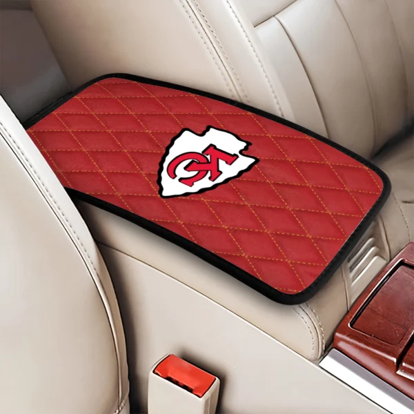 Kansas City Chiefs Car Center Armrest Cover